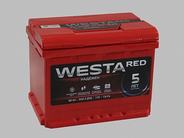 Аккумулятор Westa RED (60 Ah)